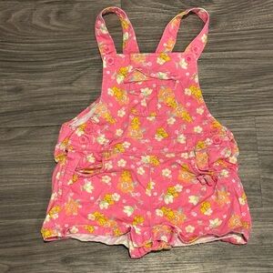 Vintage Disney Winnie the Pooh Pink Romper 24 Months | World of Wonderful Floral